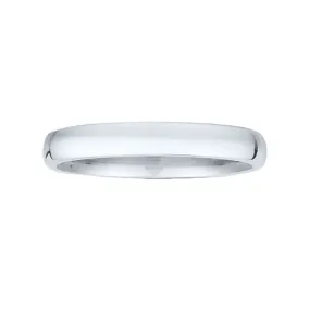 14k Gold 3MM High Dome Gents Wedding Band ZV1-3