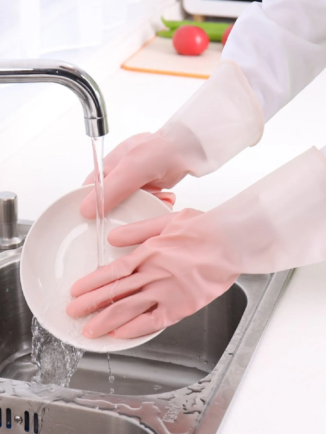 1pair Dishwashing Glove