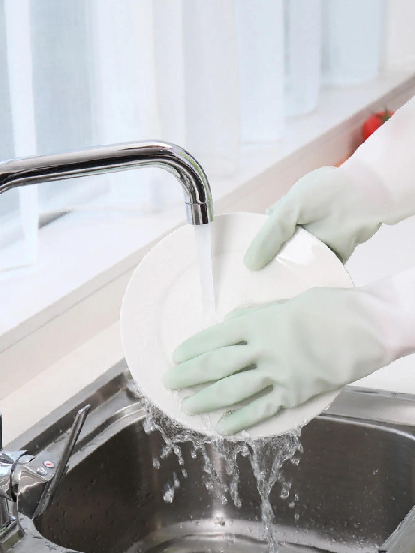 1pair Dishwashing Glove