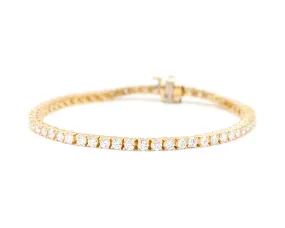 4-Carat Diamond Tennis Bracelet