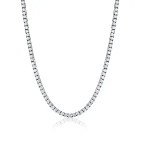 4 Prong Diamond Eternity Necklace (4.30ctw)