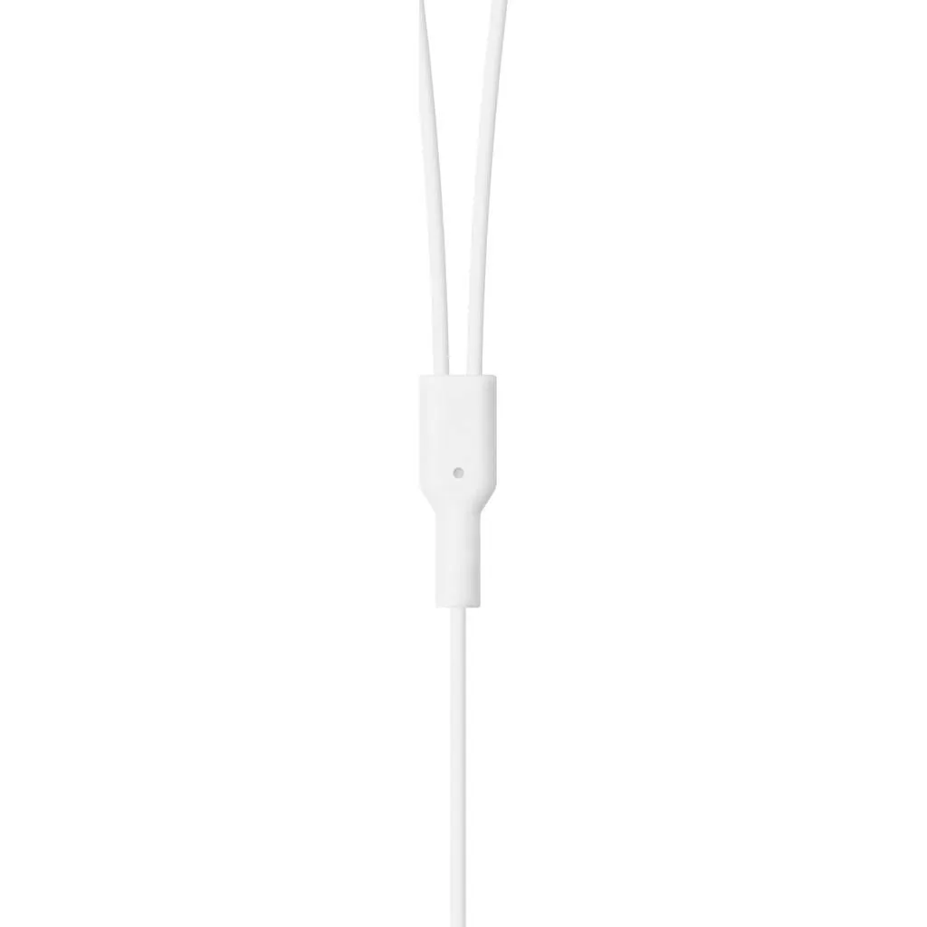 AIAIAI Pipe Earphones with One Button Mic | White