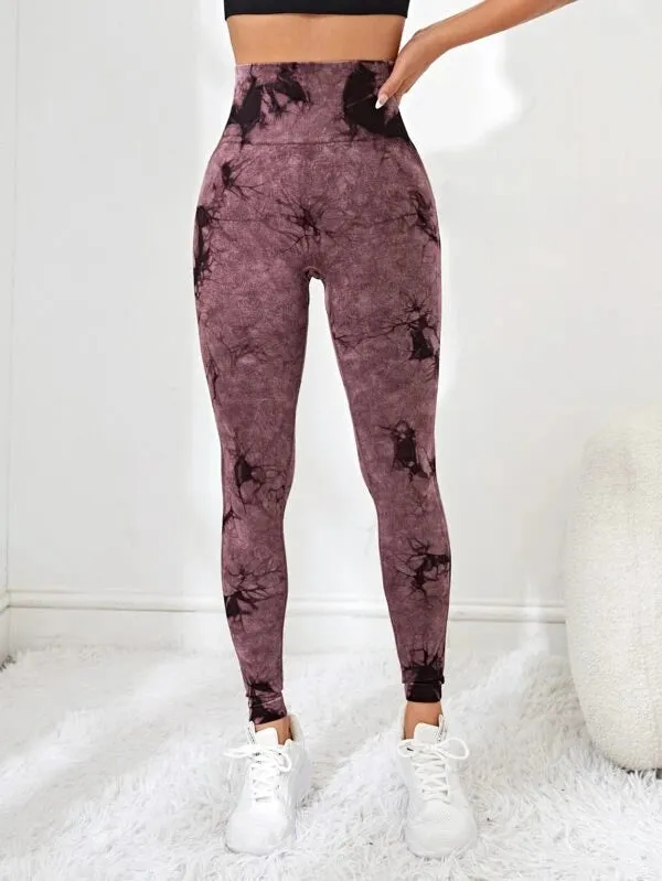 Aiyana Tie Dye Workout Leggings