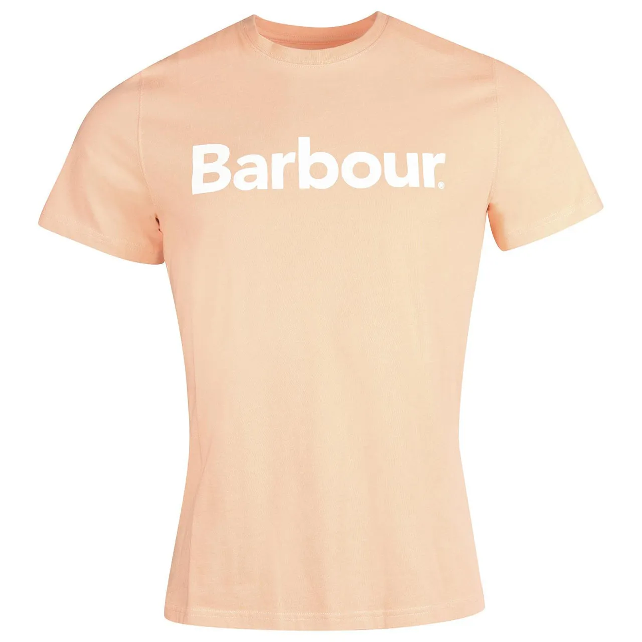 BARBOUR Logo T-Shirt Coral Sands