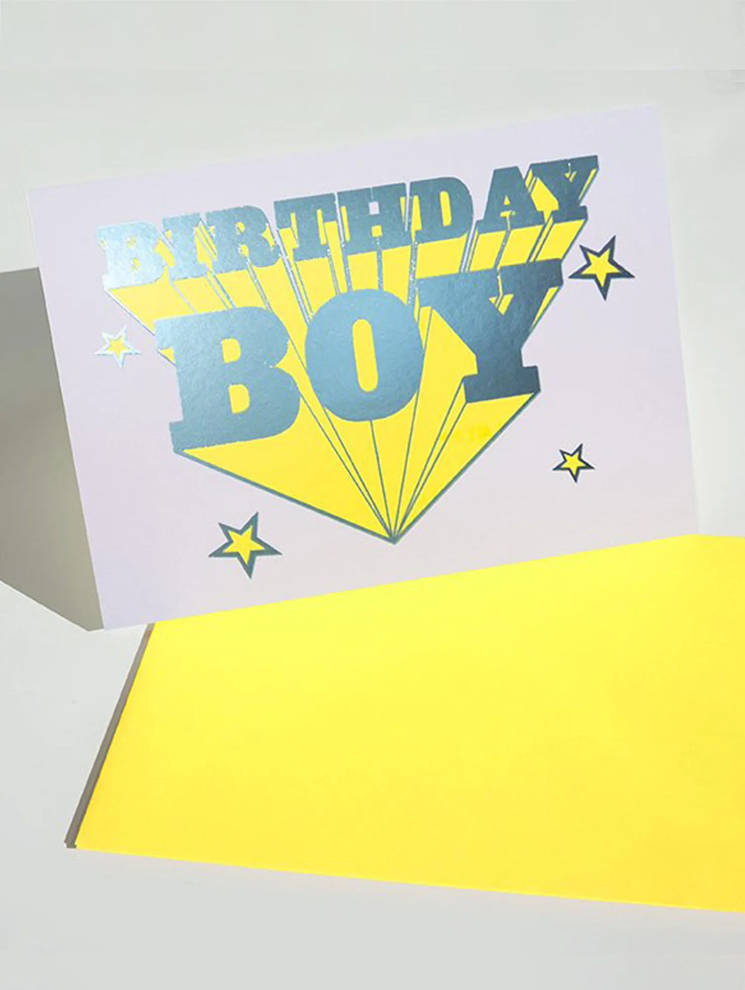 BIRTHDAY BOY GREETING CARD