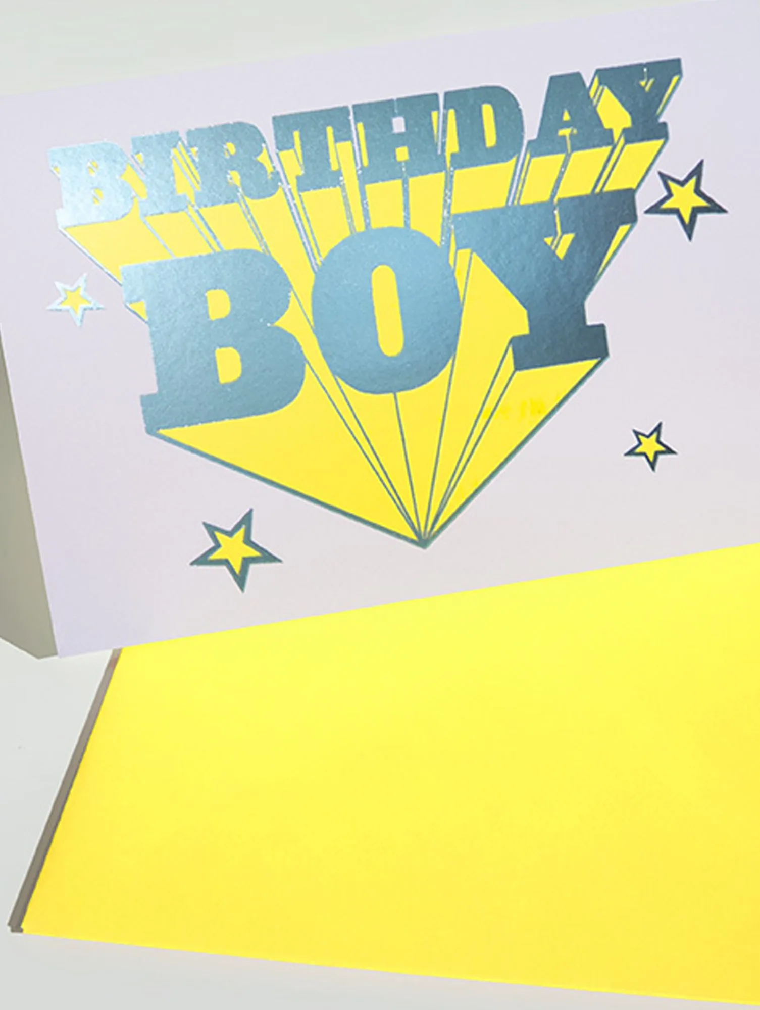 BIRTHDAY BOY GREETING CARD