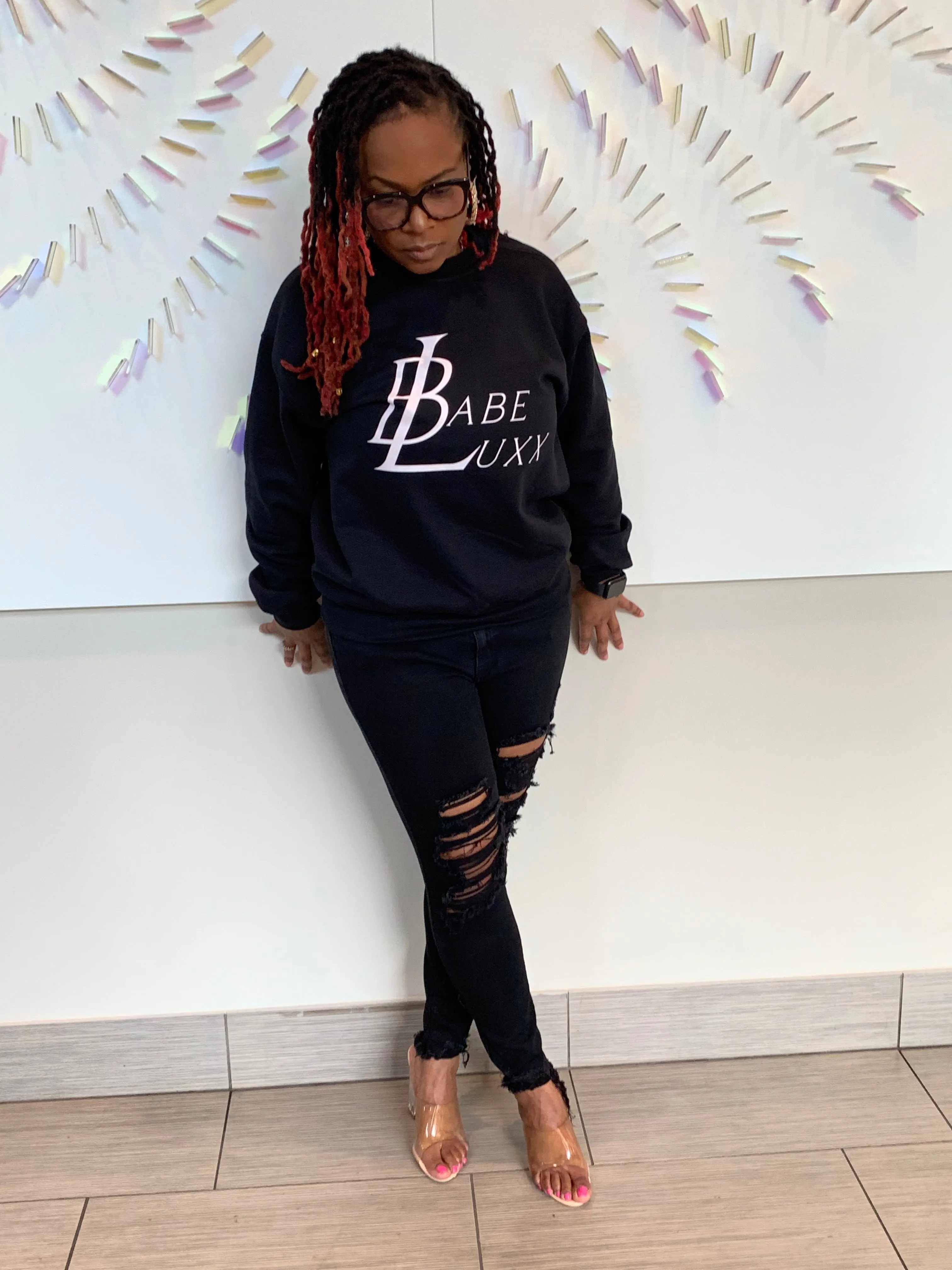 Black Luxx Babe Sweatshirt