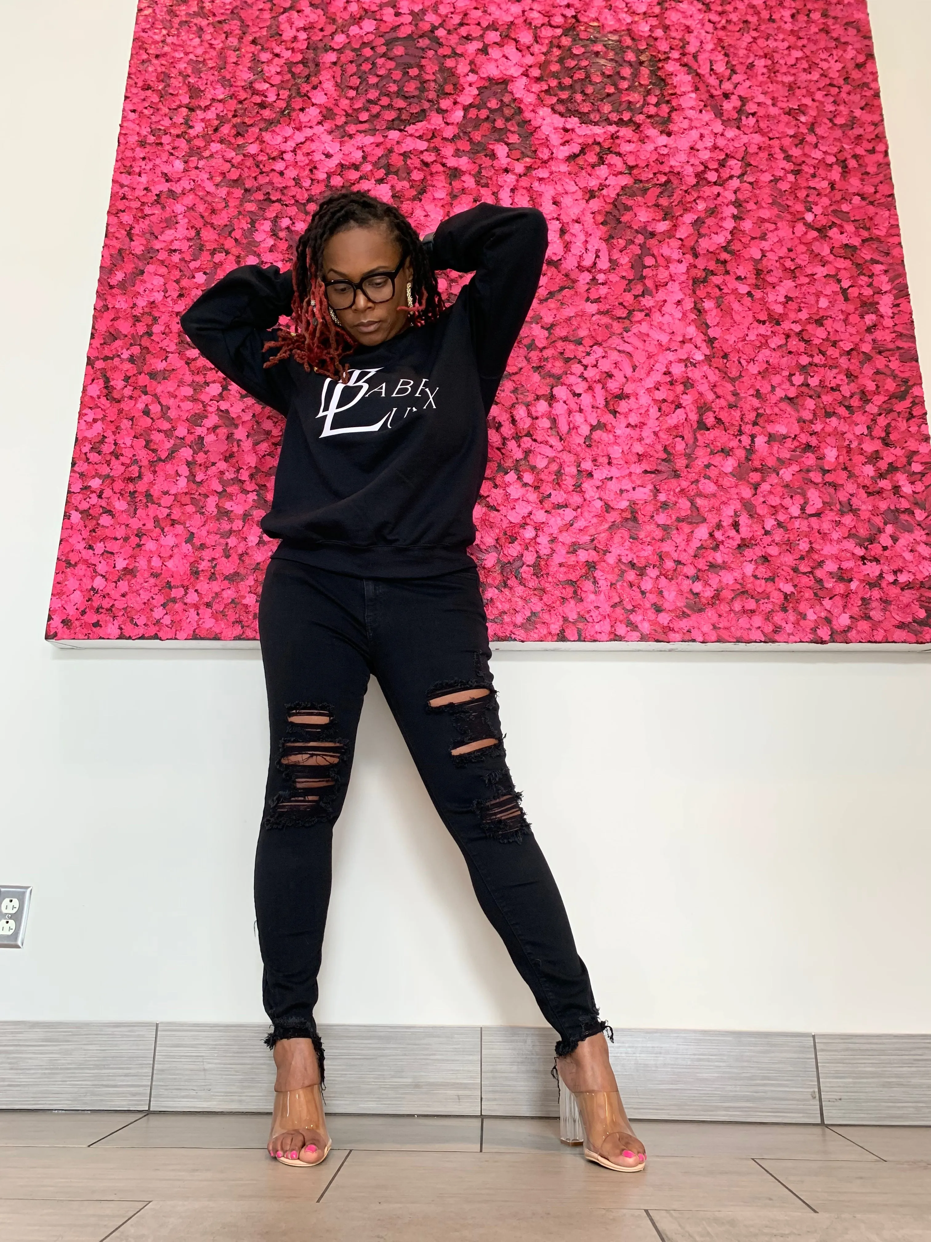 Black Luxx Babe Sweatshirt