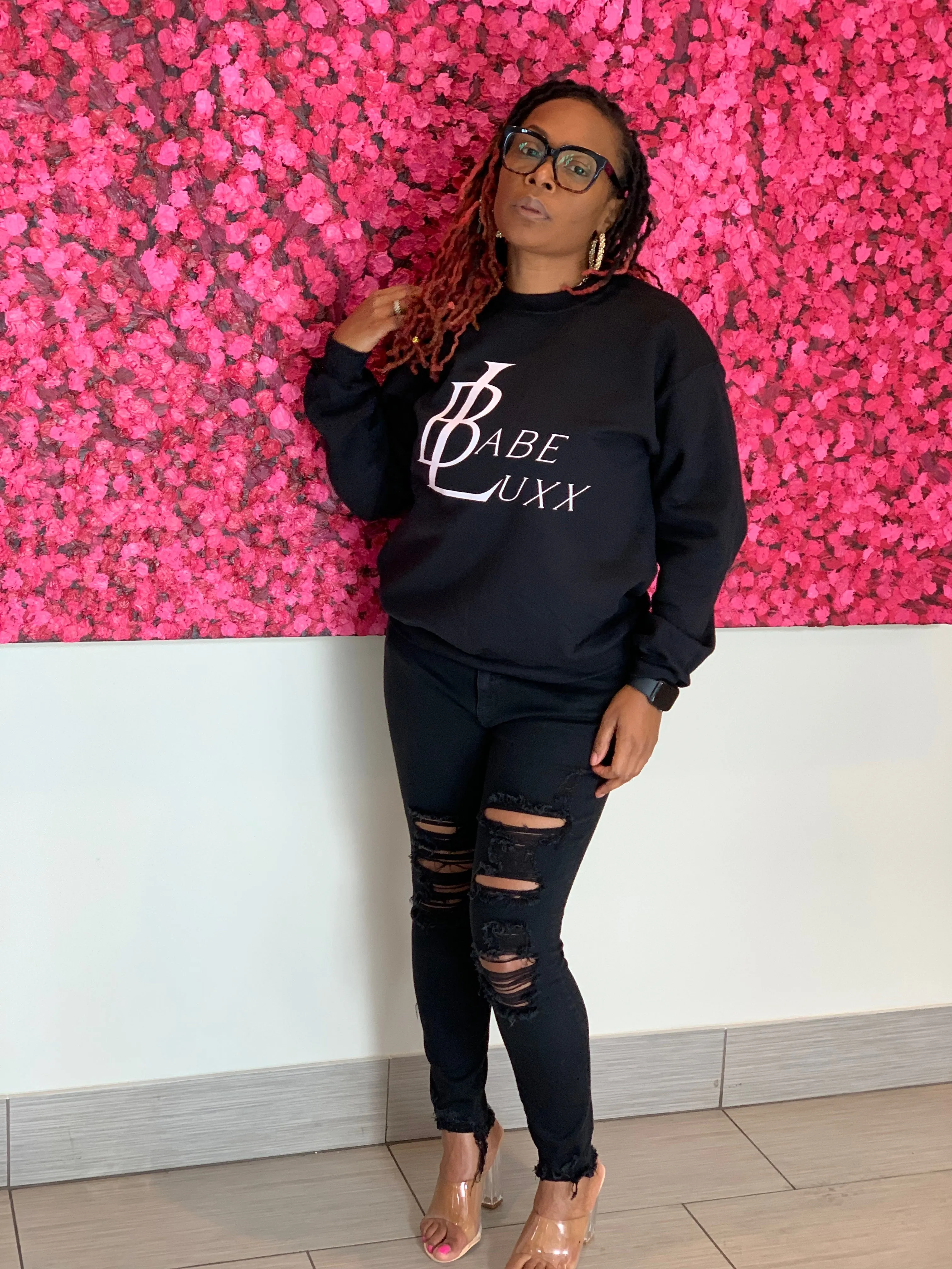 Black Luxx Babe Sweatshirt