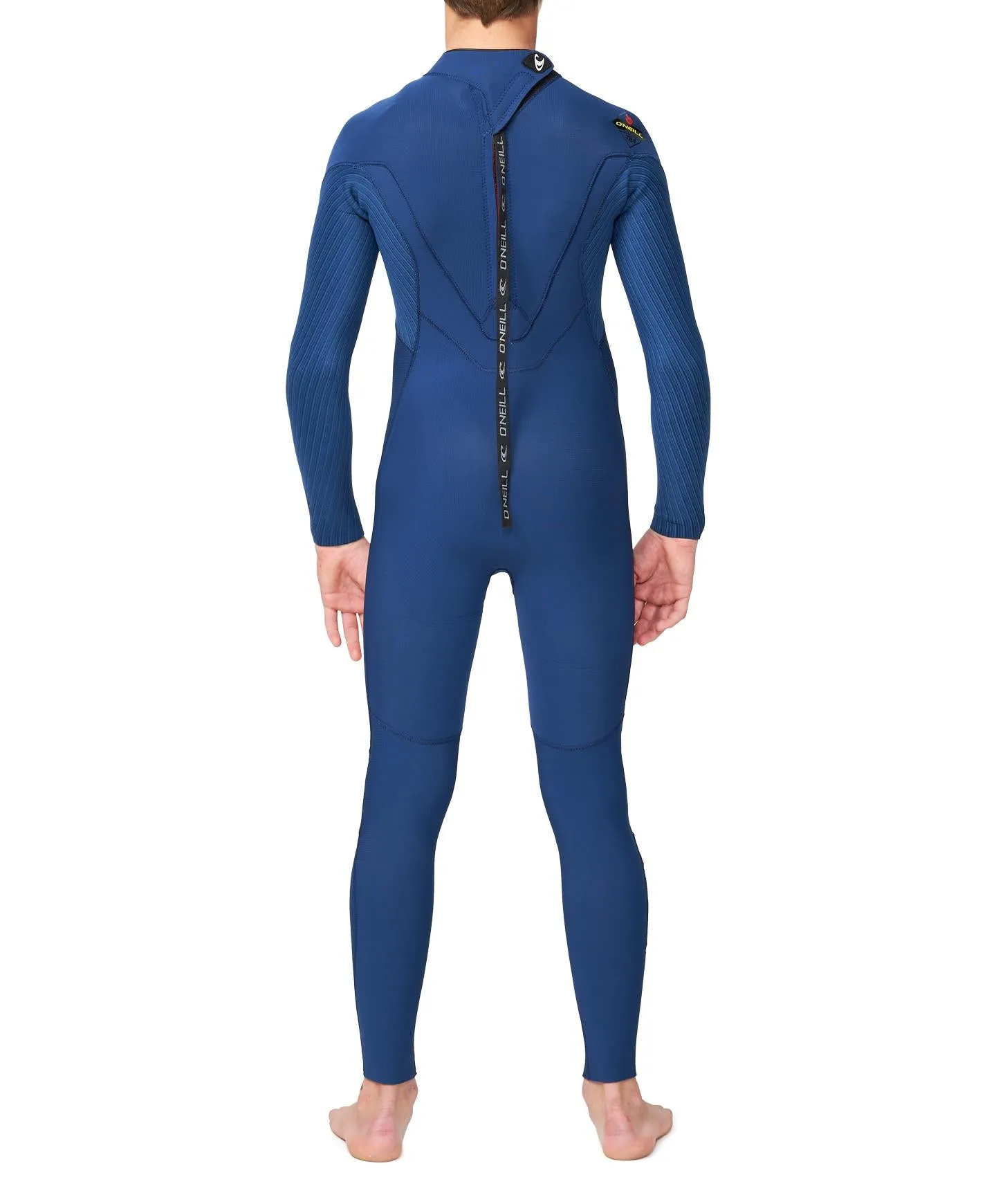 Boy's HyperFire 4/3mm Steamer Back Zip Wetsuit - Navy