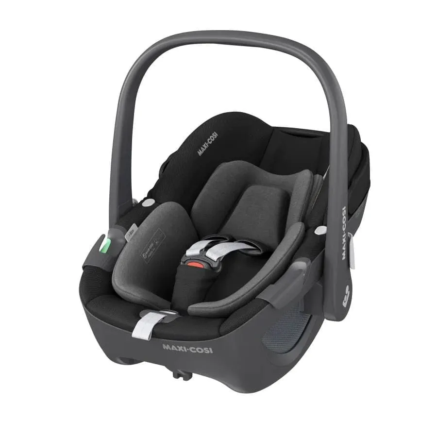 Bugaboo Fox 5, Pebble 360 and Base Travel System - Black/Grey Melange/Midnight Black