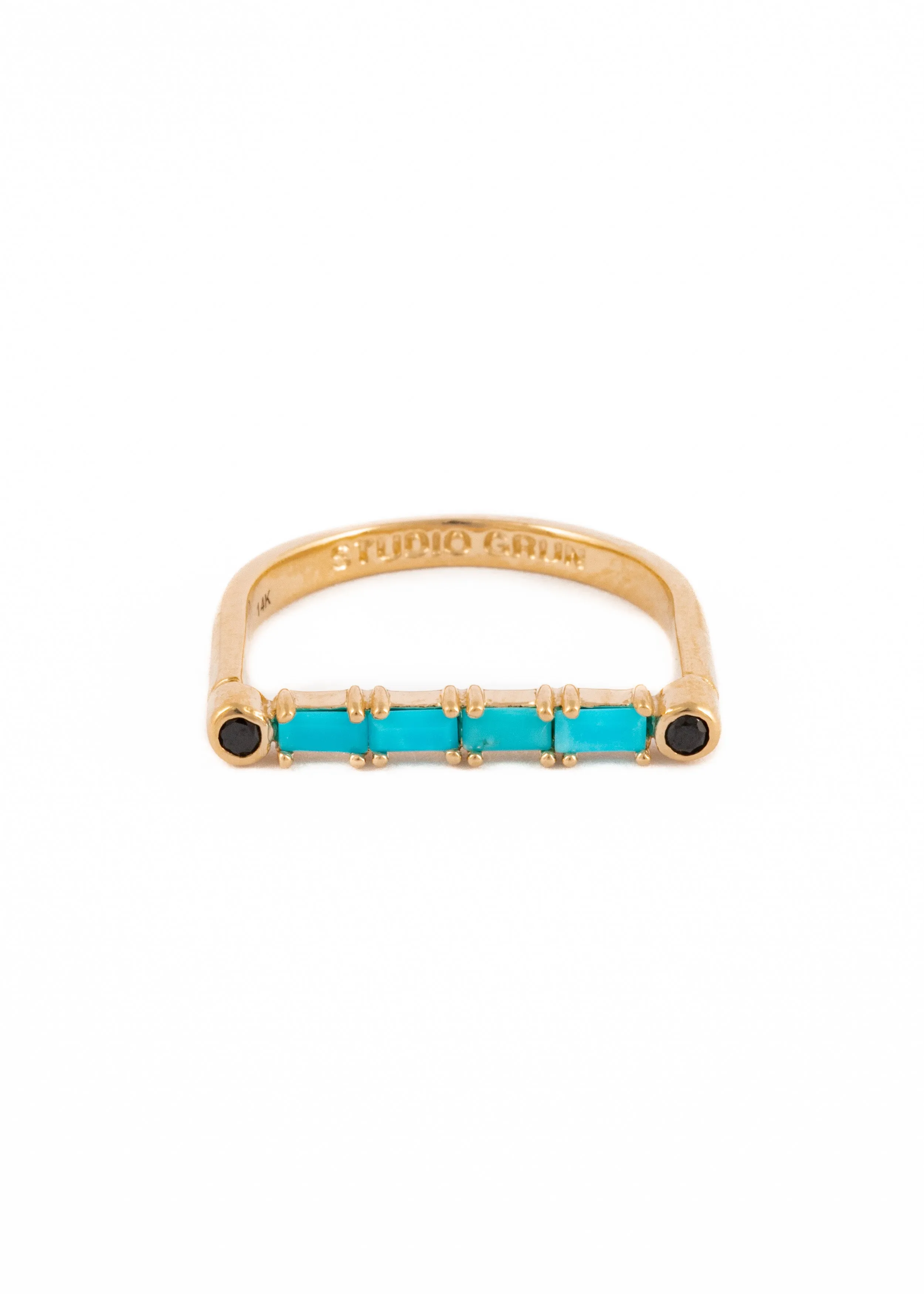 Cha Cha Ring 14k Turquoise 7