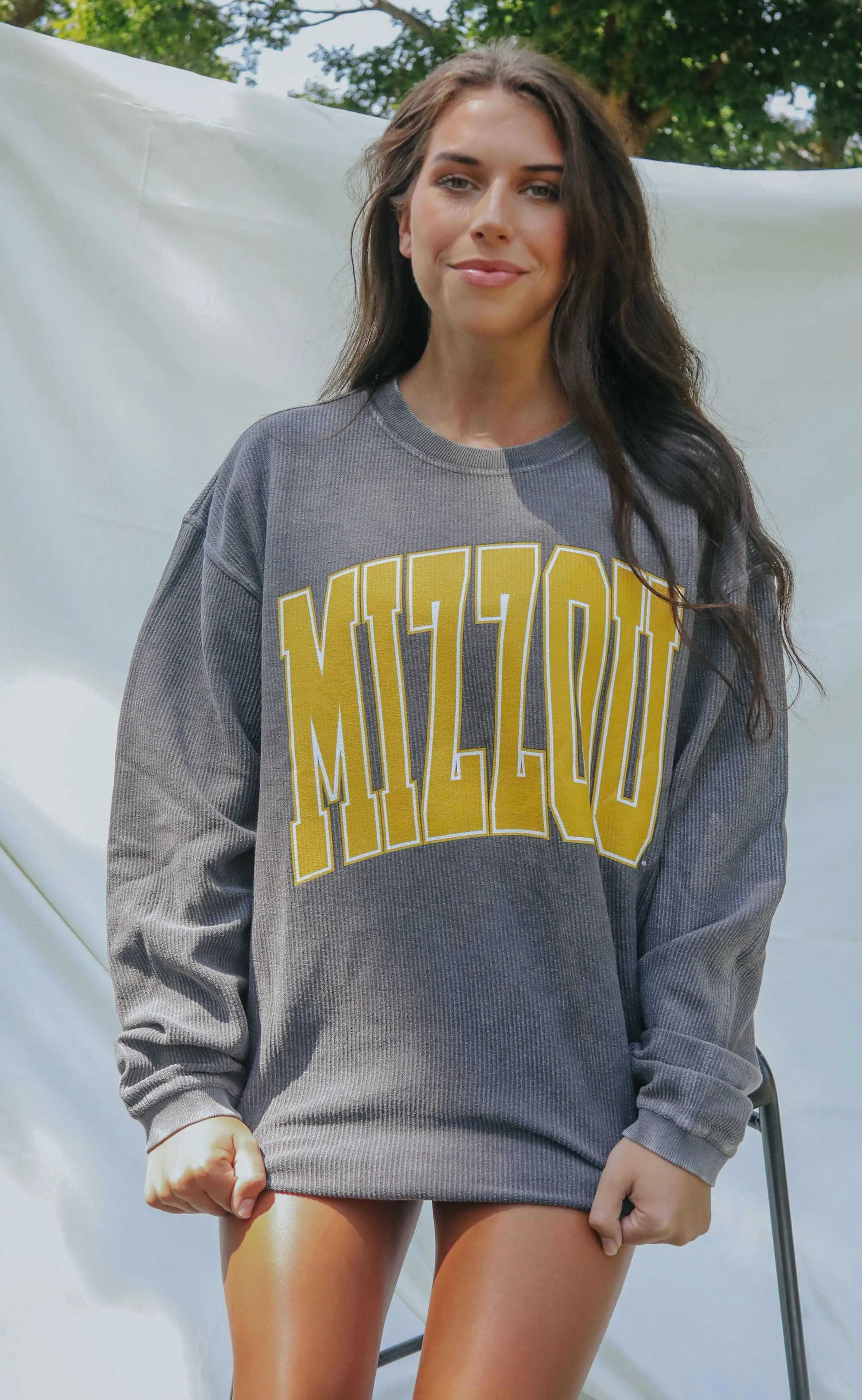 charlie southern: mizzou collegiate corded sweatshirt - 2023