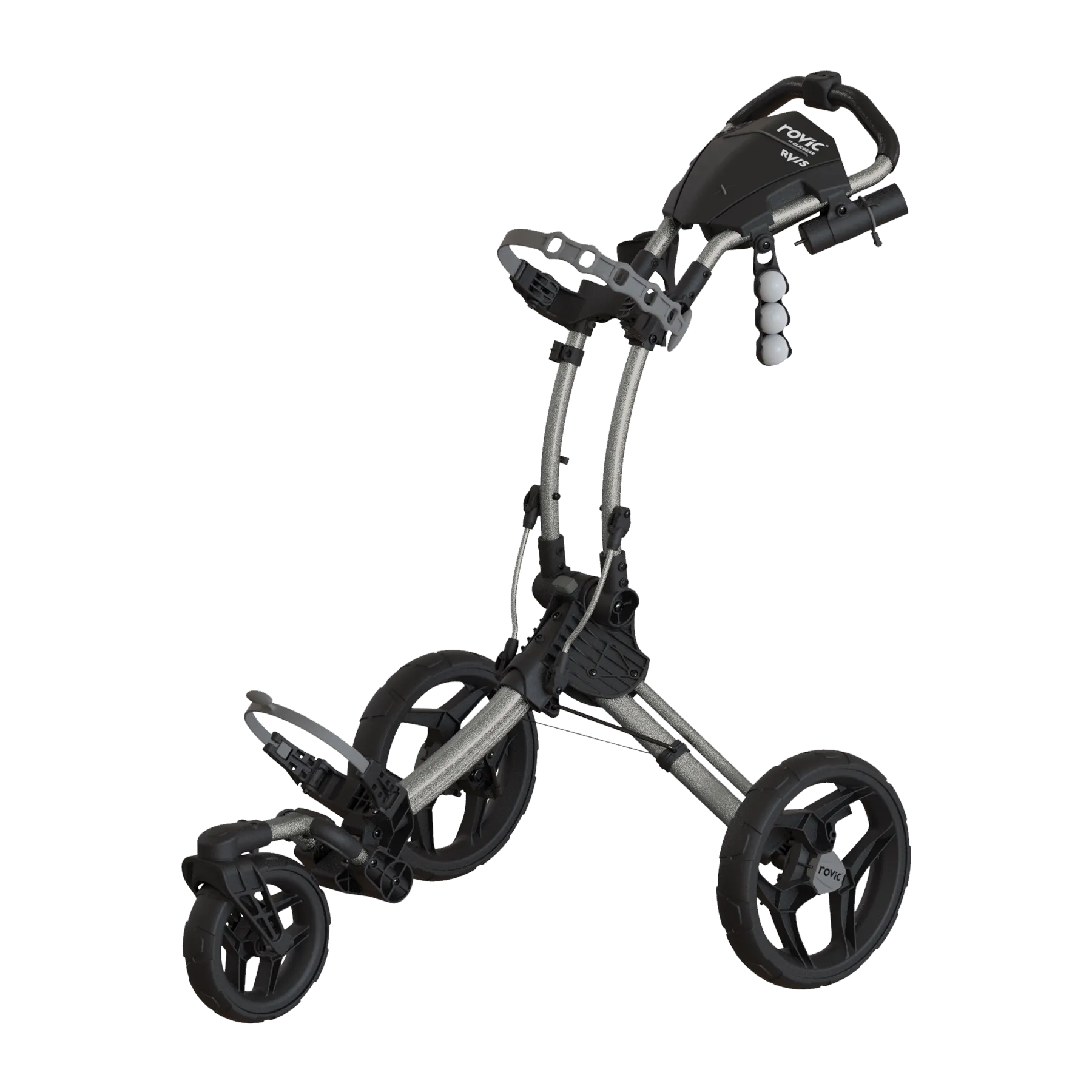 Clicgear Golf 3-Wheel Rovic Swivel Push Cart Model RV1s