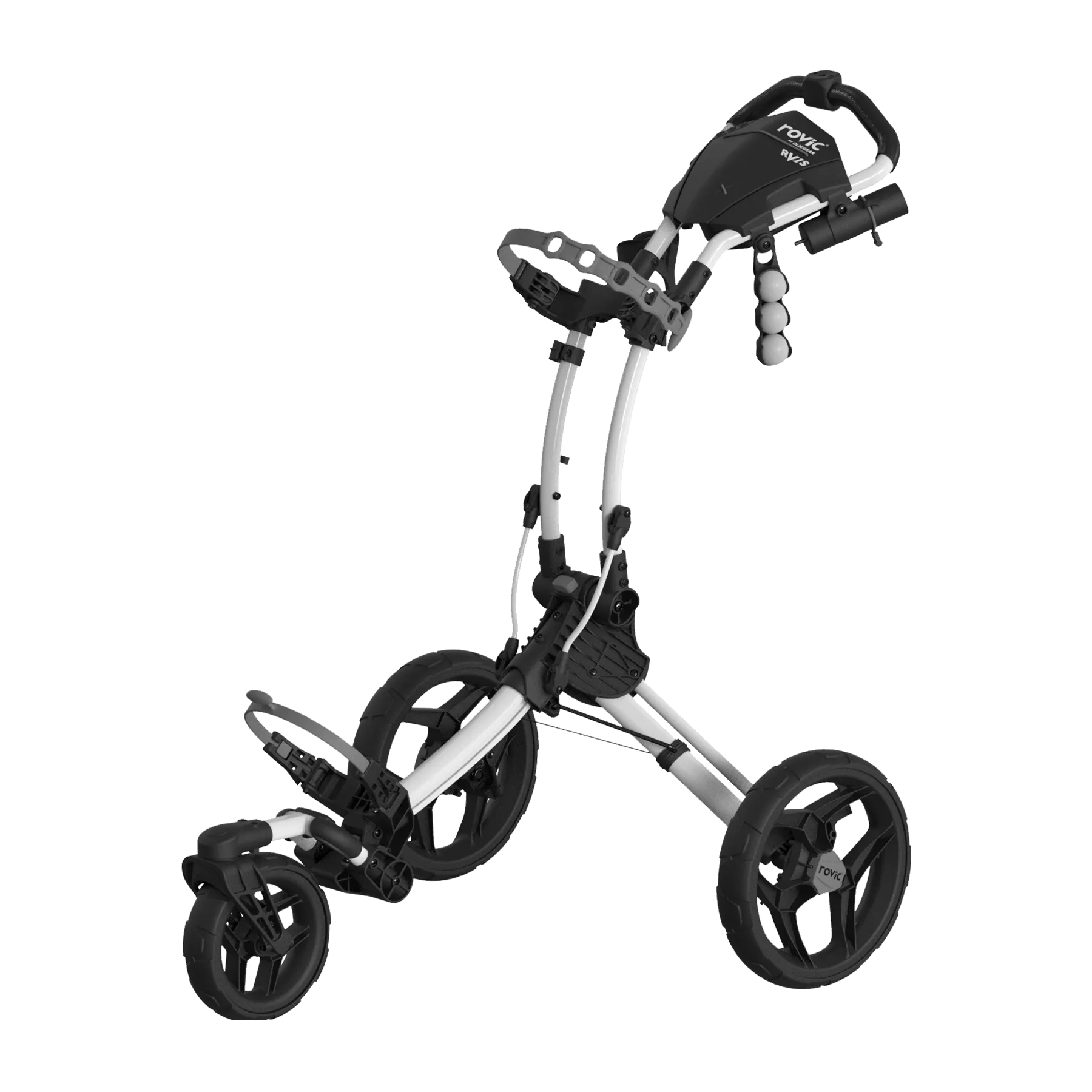 Clicgear Golf 3-Wheel Rovic Swivel Push Cart Model RV1s