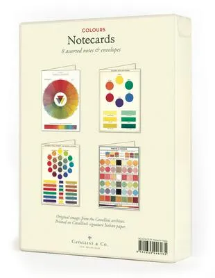  Color  Boxed Note Cards