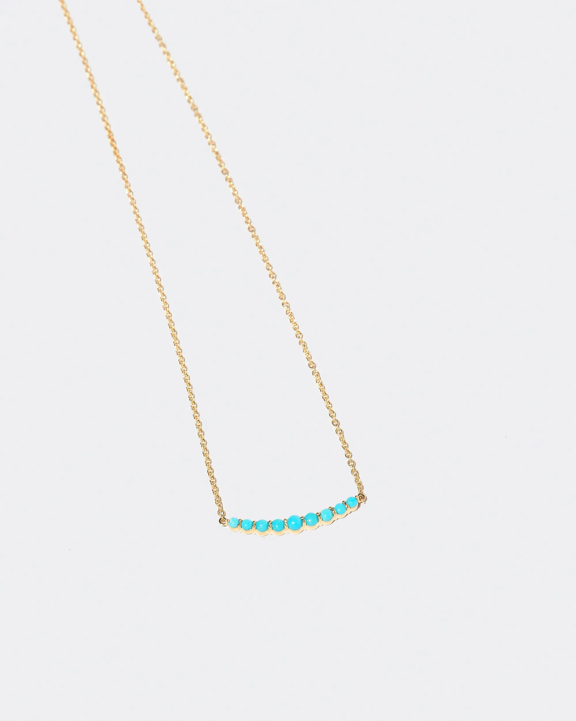 Crescent Necklace - Turquoise