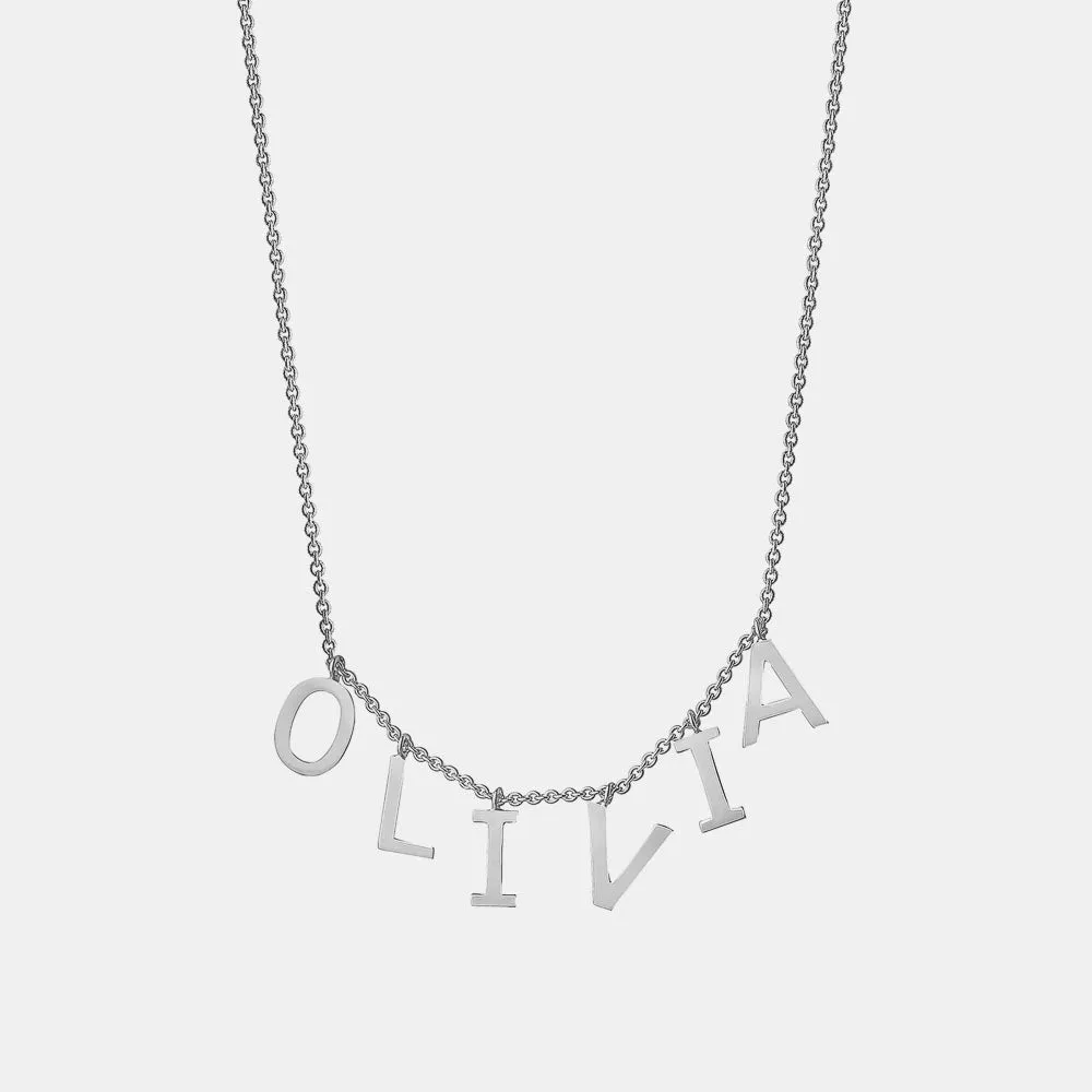 Dangling Name Necklace