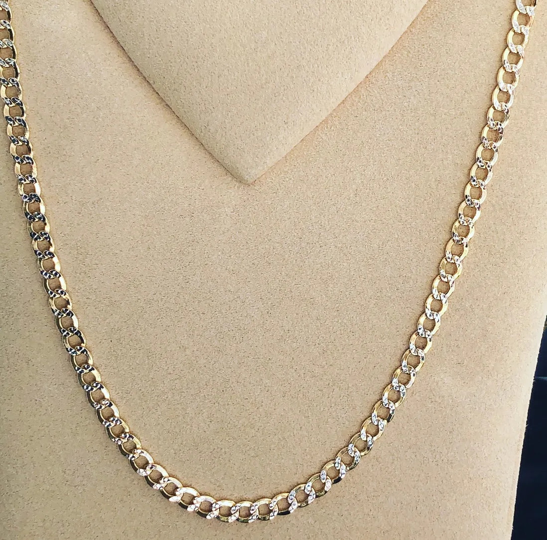 Diamond cut gourmet chain