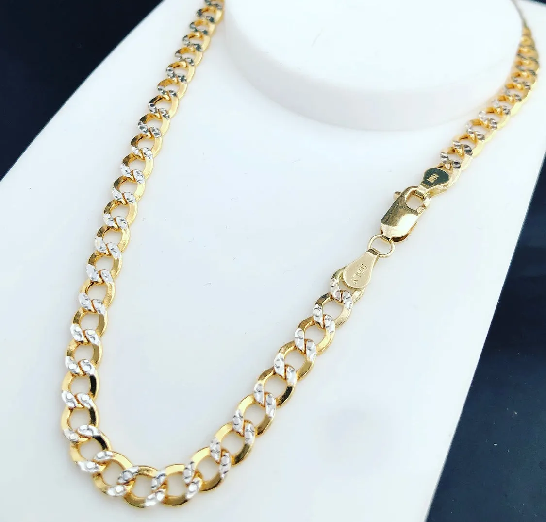 Diamond cut gourmet chain