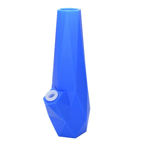 Diamond Cut Silicone Bong