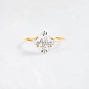 Duet Ring, 1.80ct. Oval Cut