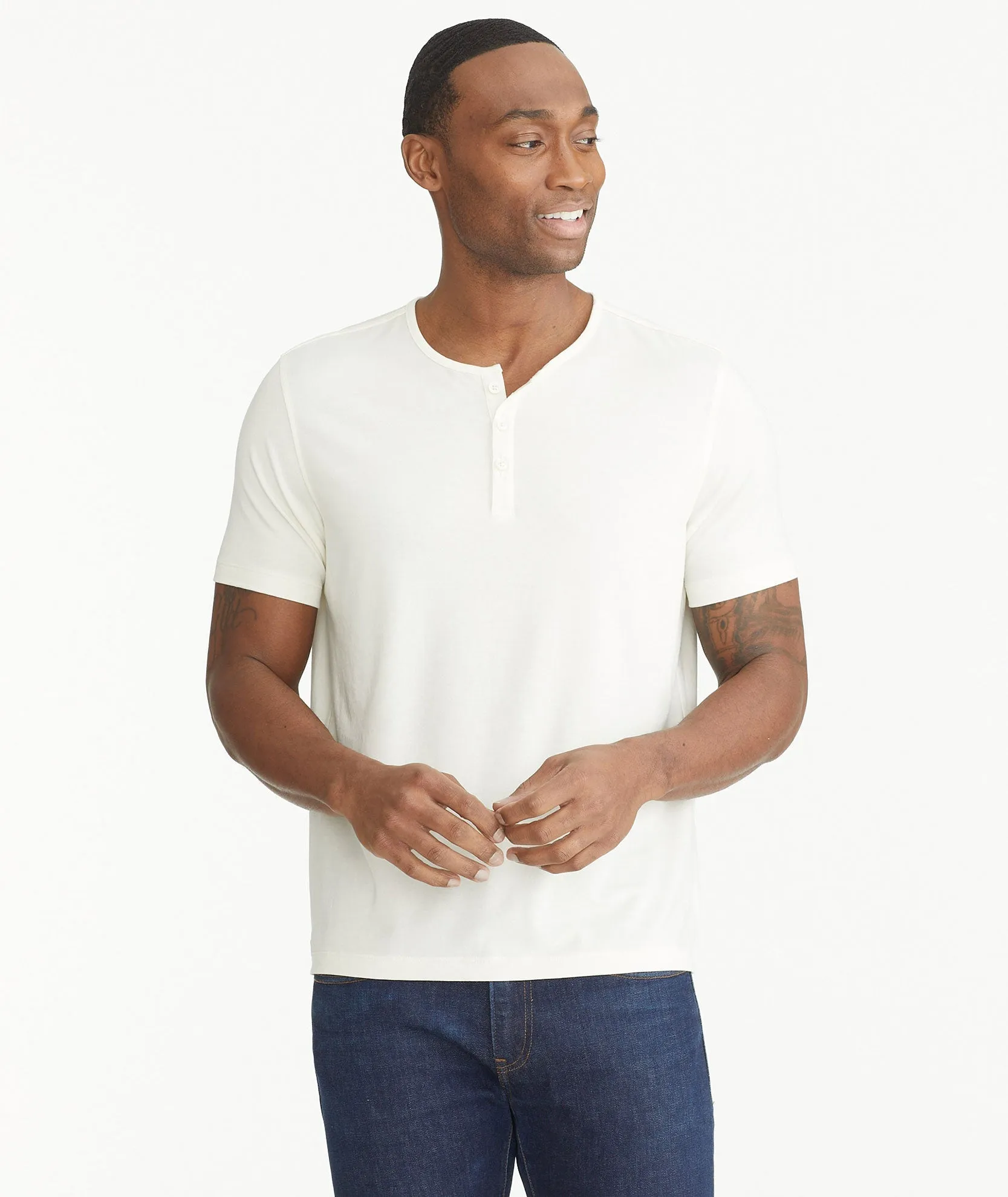 EcoSoft™ Long-Sleeve Henley