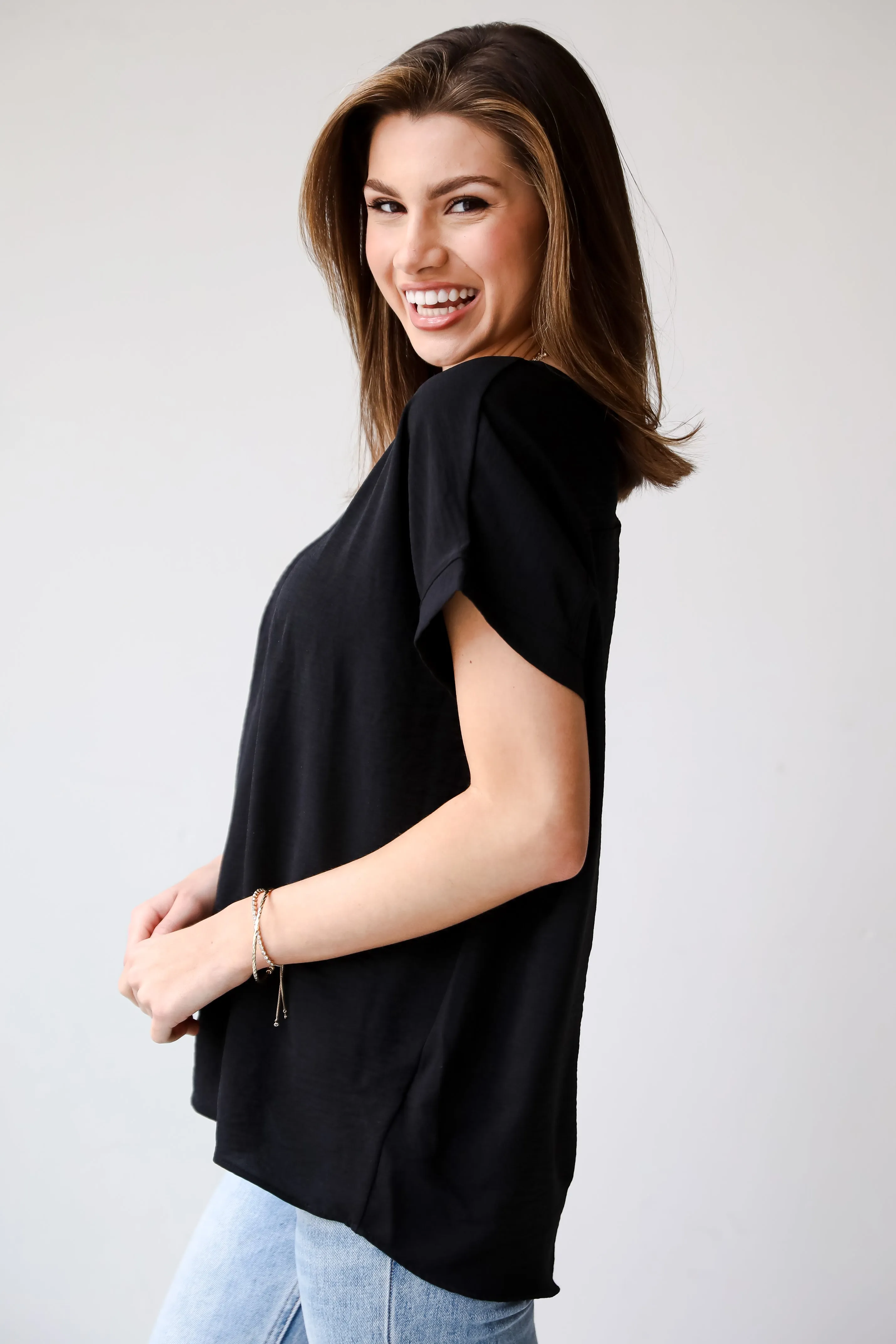 FINAL SALE - Appealing Passion Oversized Blouse - DU DEAL