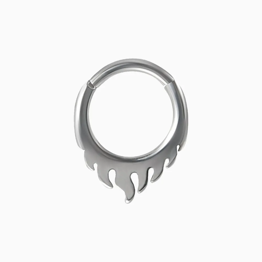 Flame Nose Ring Clicker