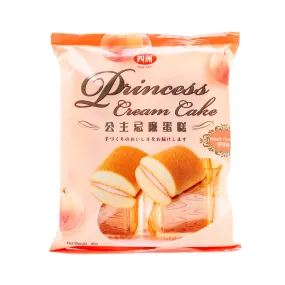 Four Seas Princess Cream Cake Peach Flavour