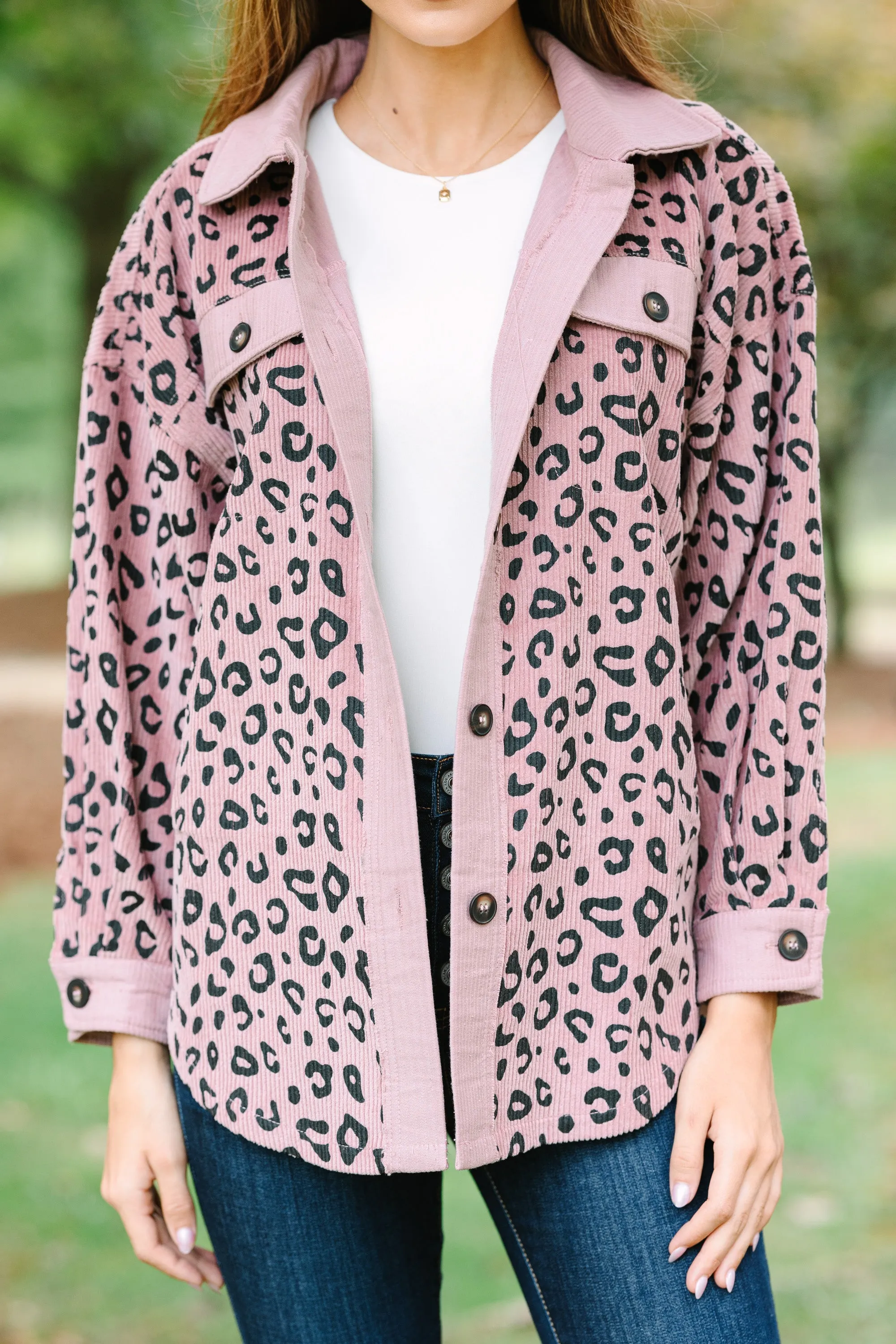 Fun Days Ahead Leopard Shacket