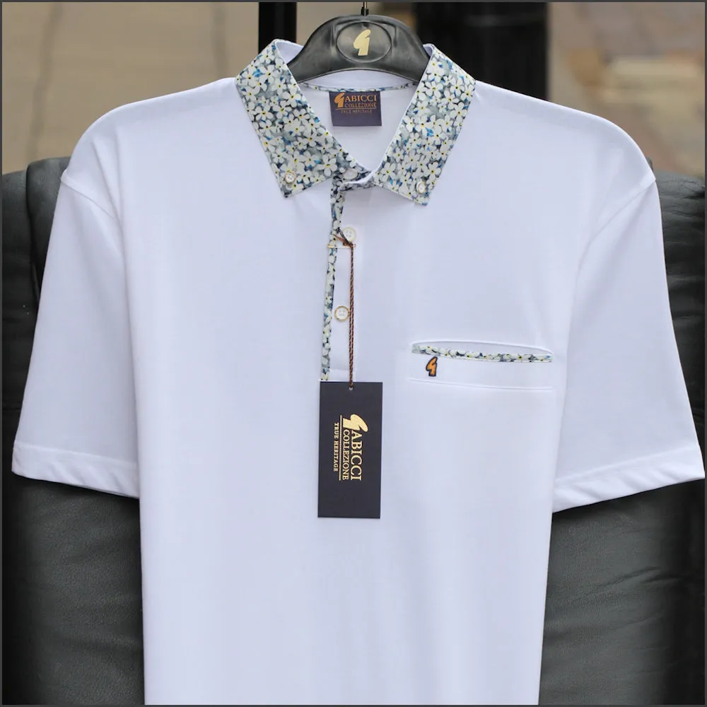 Gabicci X16 White Pattern T Shirt***