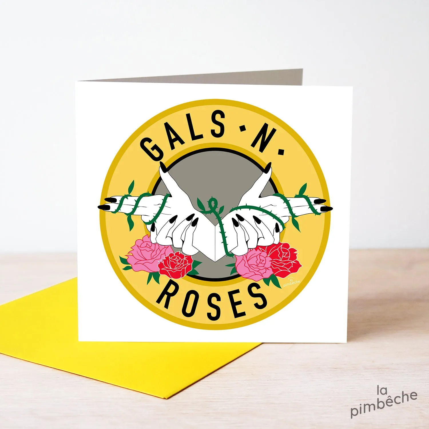 Gals N Roses card