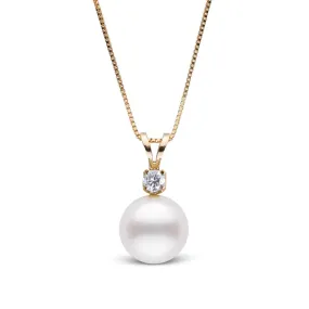 Grand Harmony Collection 9.0-10.0 mm Freshadama Pearl & Diamond Pendant