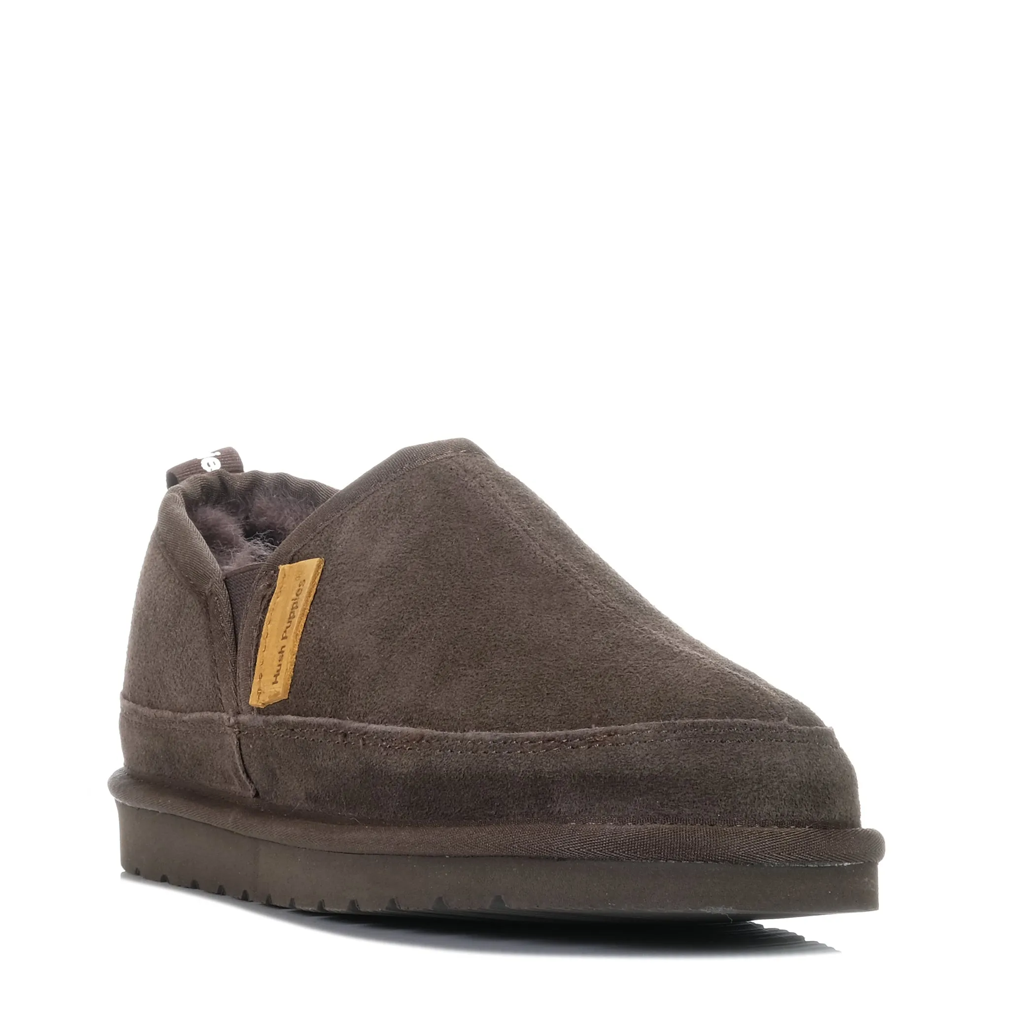 Hush Puppies Leopold Stone Suede