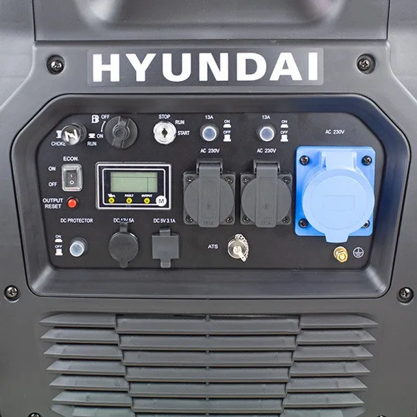 Hyundai HY6500SEi 4-Stroke Petrol Portable Inverter Generator 6600W/230V