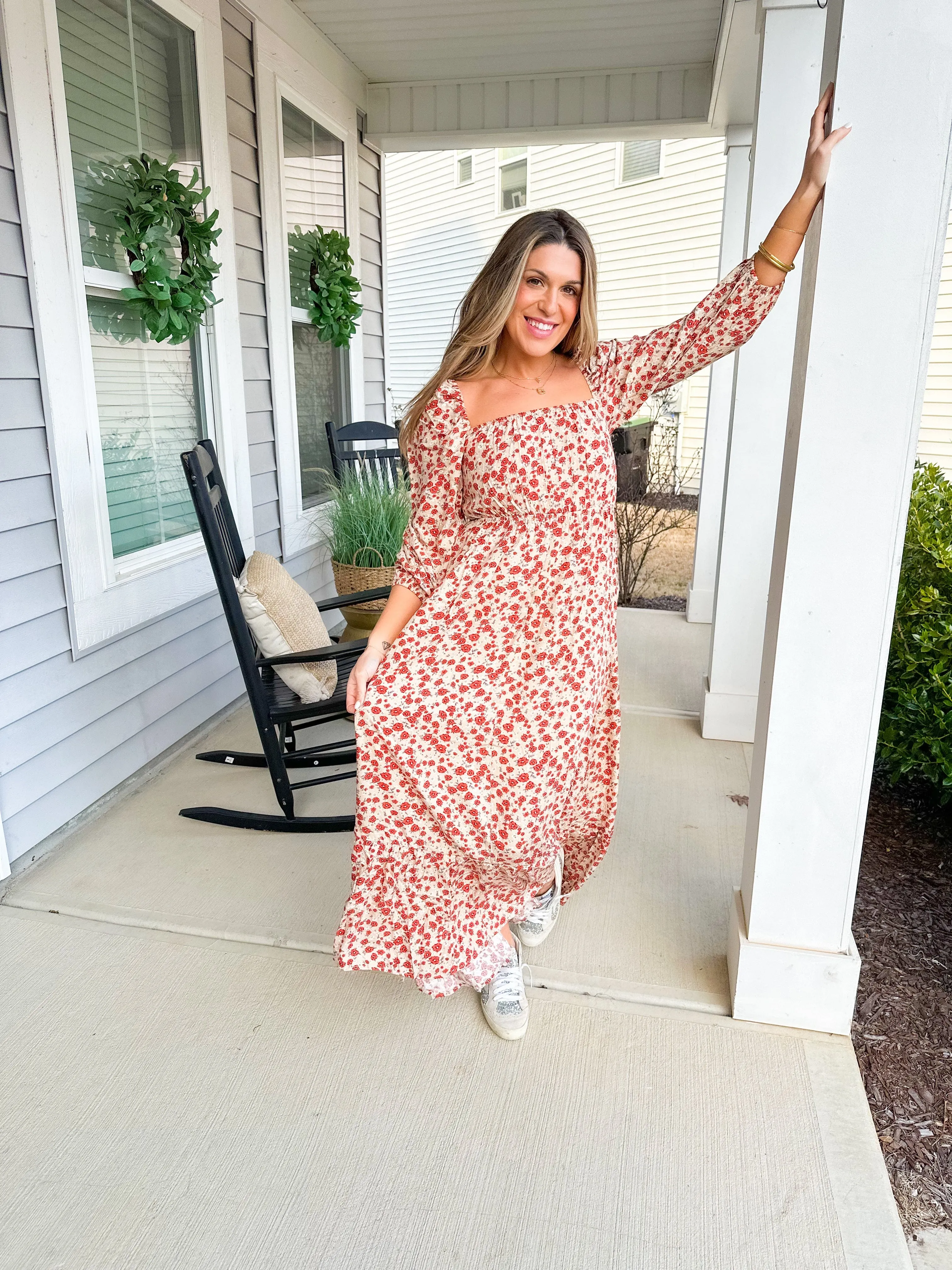 Isabella Reversible Maxi Dress