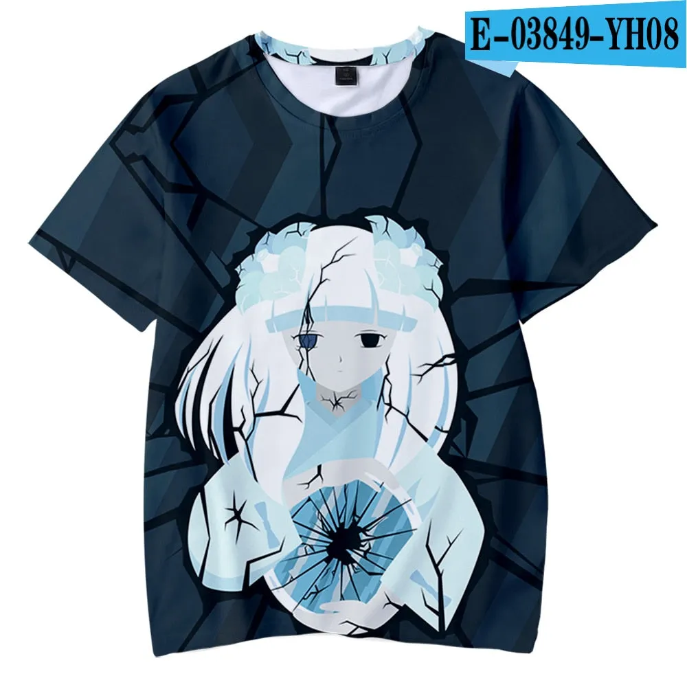 Japanese Anime Inuyasha T Shirt Casual Harajuku Fashion T-shirt Men Women T Shirt Kids Adult Cartoon Sesshomaru Print T Shirt High Quality