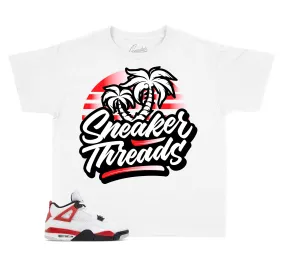 Kids - Red Cement 4 ST Palms Shirt