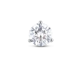 Lab-Grown Diamond 1ct. Round Brilliant Solitaire Stud | White