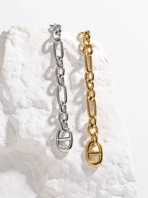 Link Chain Bracelet- 2 Colors