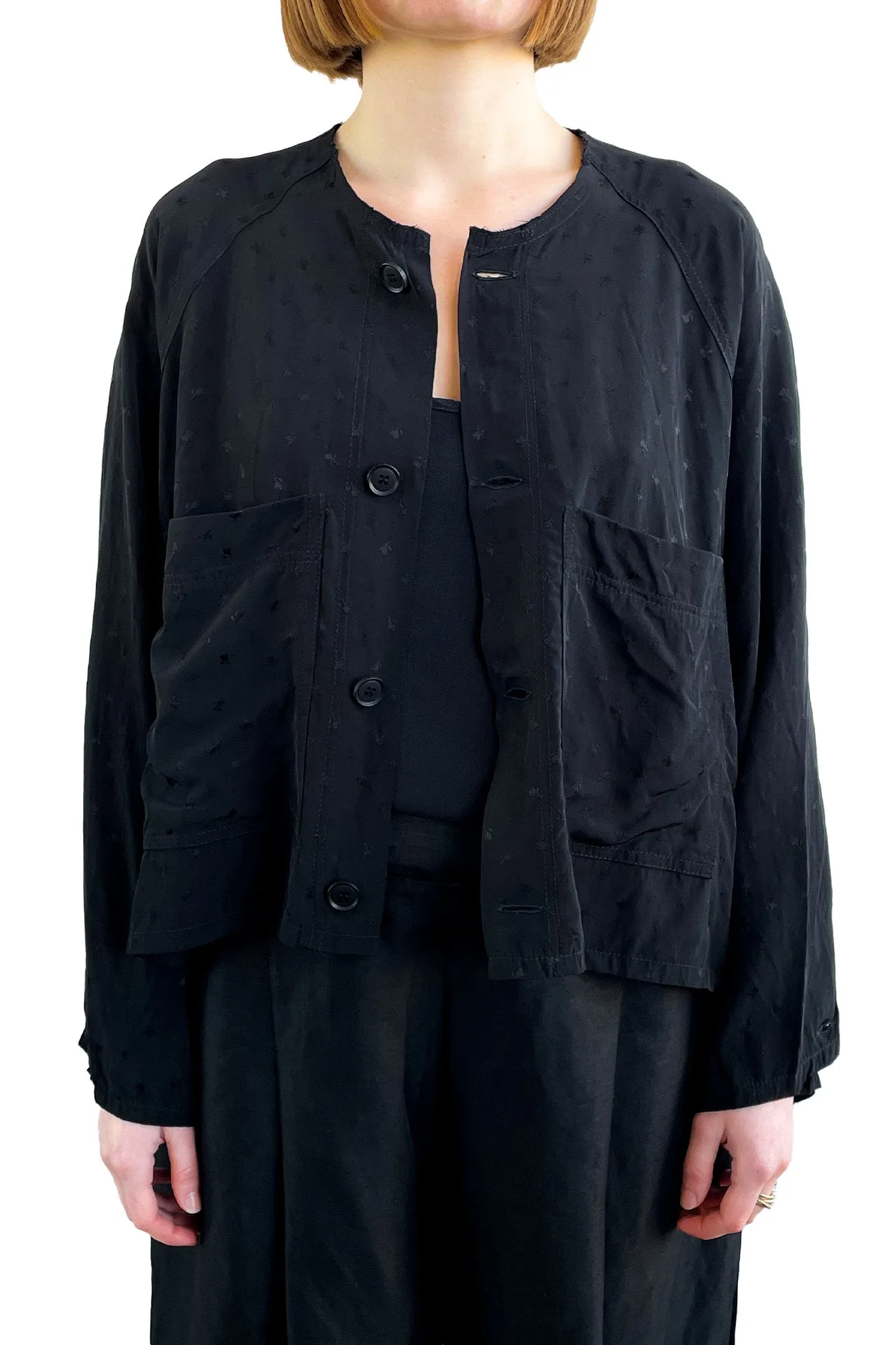 Loop Jacket | Black Rose