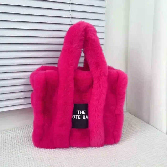 Luxurious Faux Fur Tote Bag: Shop Now!