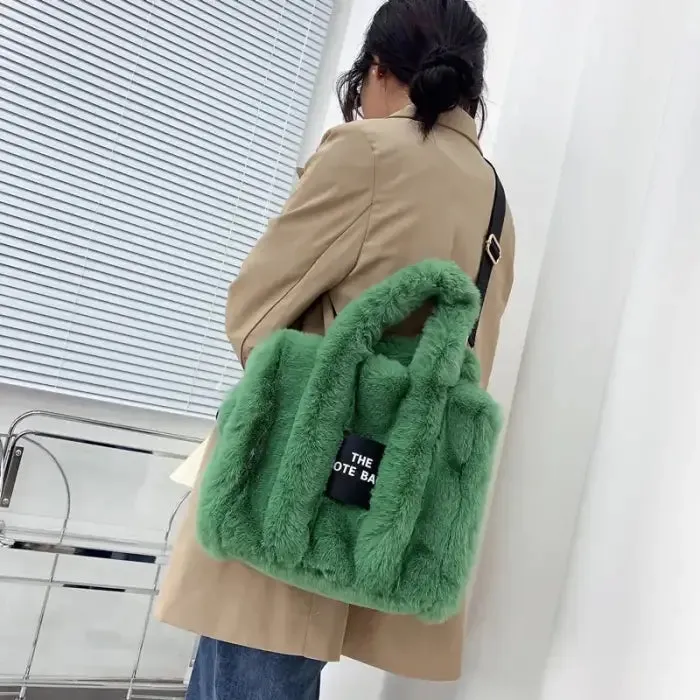 Luxurious Faux Fur Tote Bag: Shop Now!