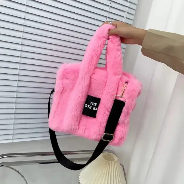 Luxurious Faux Fur Tote Bag: Shop Now!