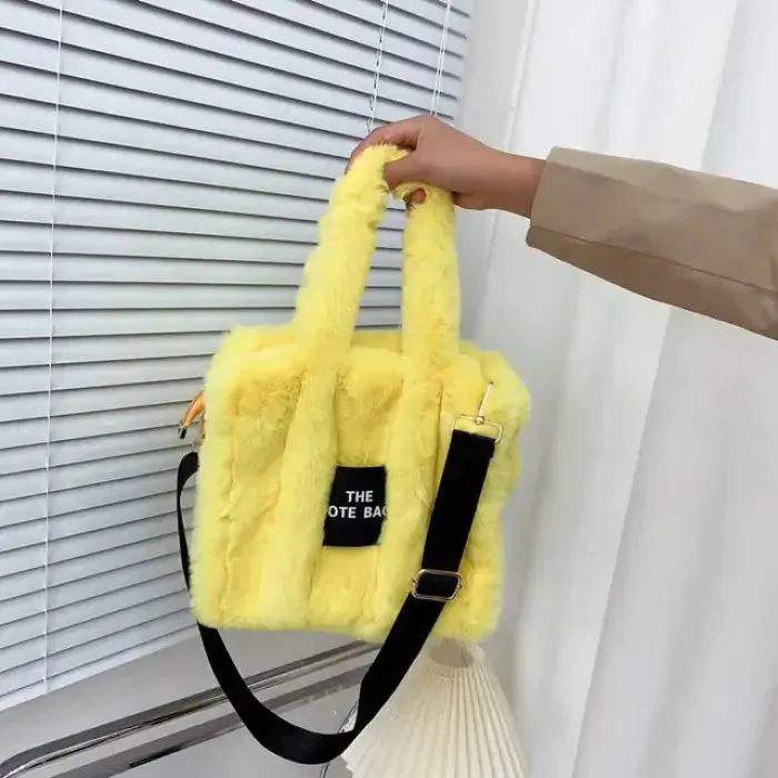 Luxurious Faux Fur Tote Bag: Shop Now!