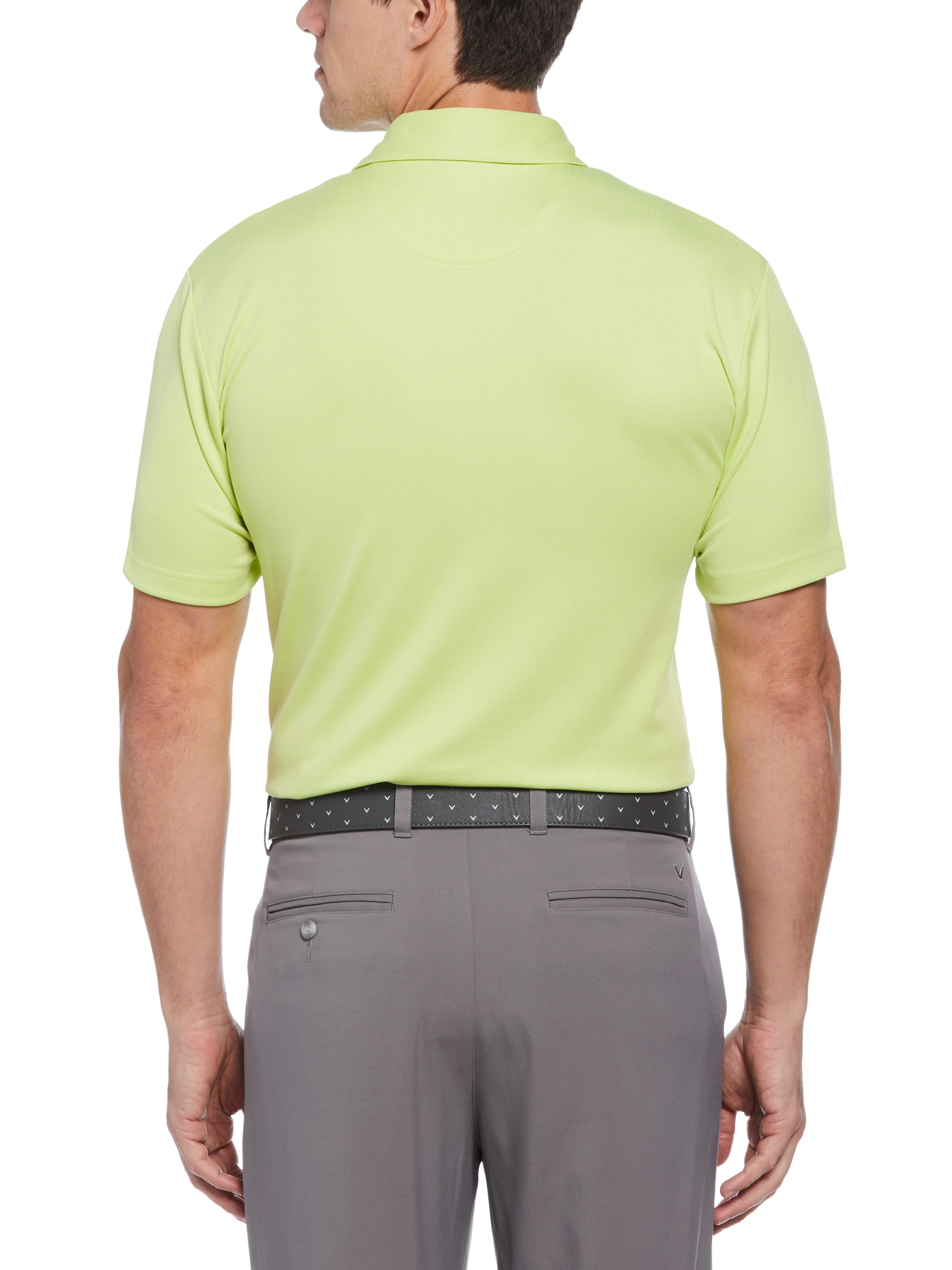 Mens Micro Texture Polo