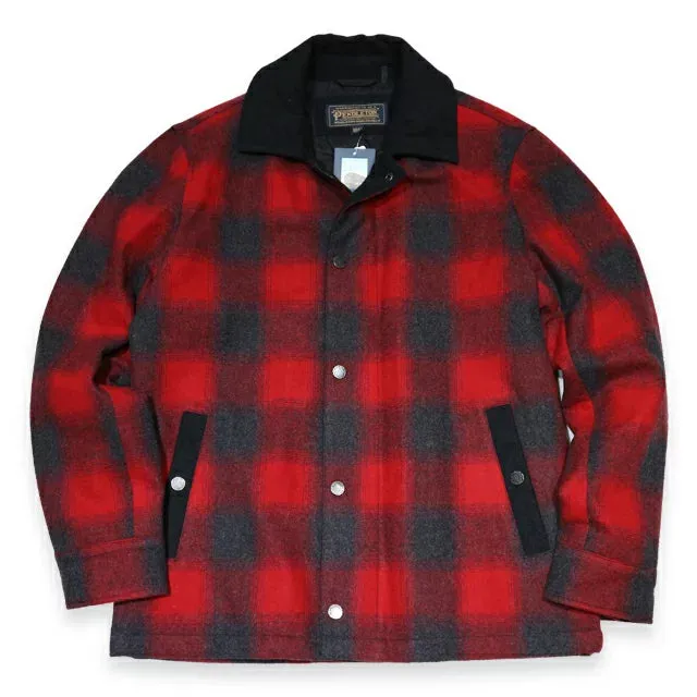 Men's Pendleton | Mount Hood Flannel Jacket | Red Ombre