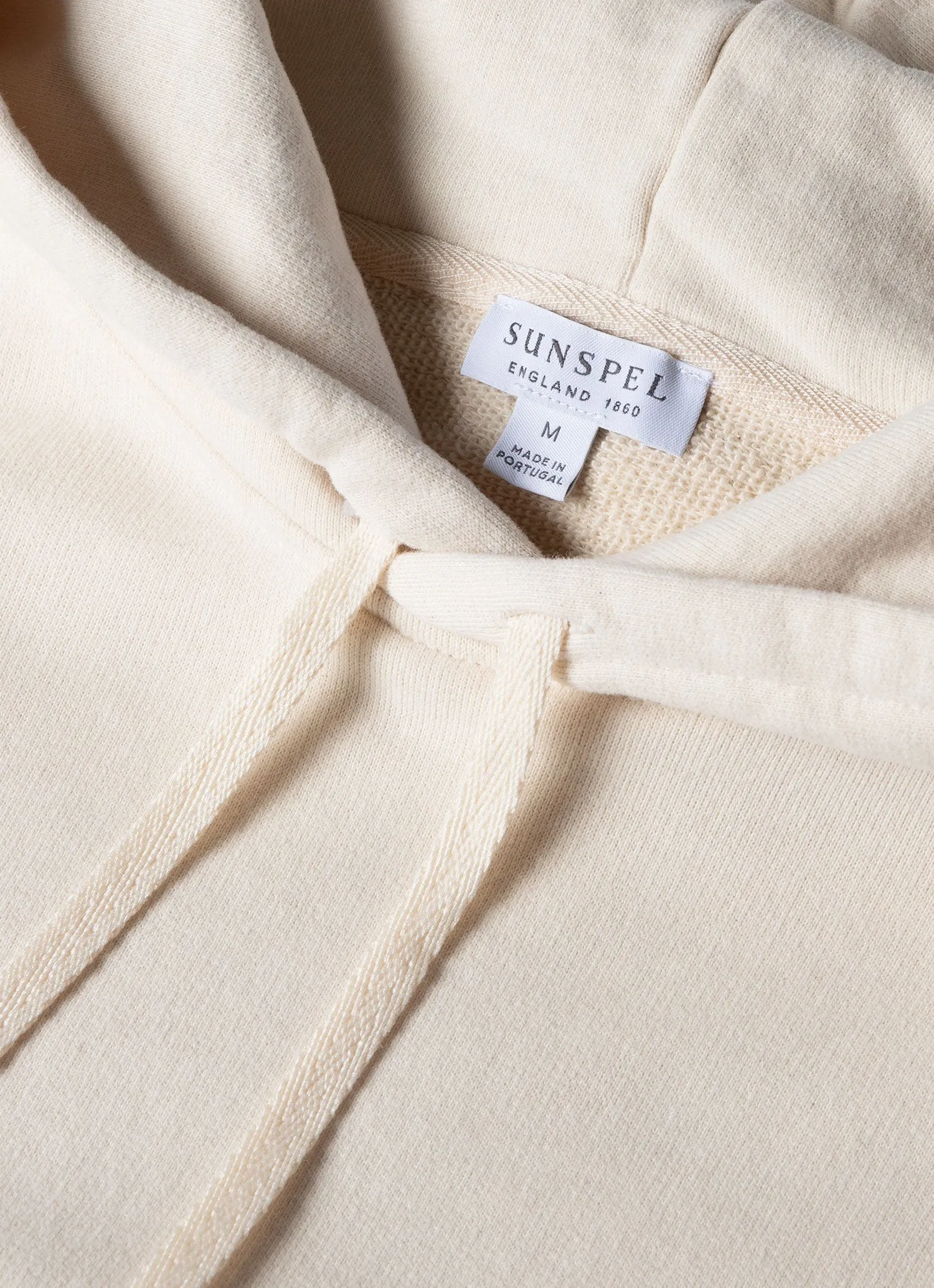 Men's Undyed Loopback Hoodie in Undyed