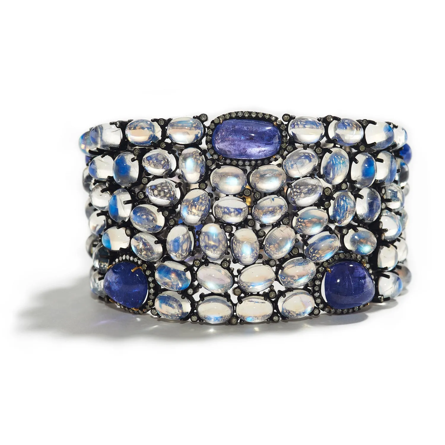 Moonstone & Tanzanite Bracelet